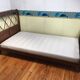 Twin bed with braces 100 x 190