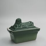 Green terrine with duck lid