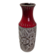 Vase Bay Keramik West Germany red vintage 70s - model 68/25