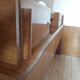 Cozy vintage headboard