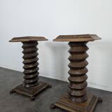 Pair of screw columns for press