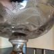 8 engraved glass champagne coupes from Meisenthal, Art Deco