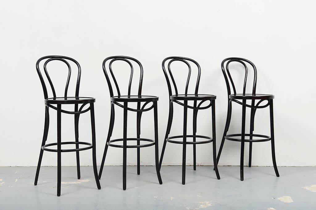 Black high chair