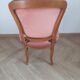 Chaise Louis XV rose