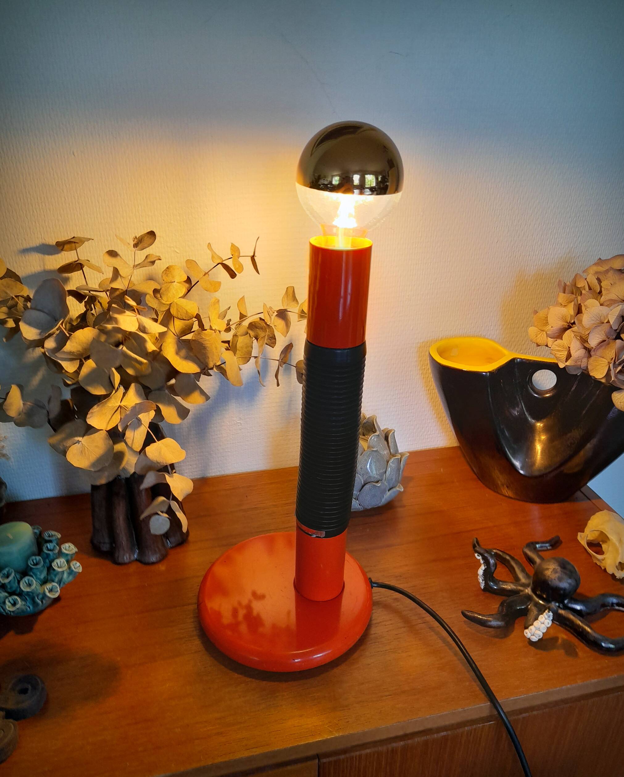 Elbow lamp by E. Bellini for Targetti Sankey. Italy, 1970s