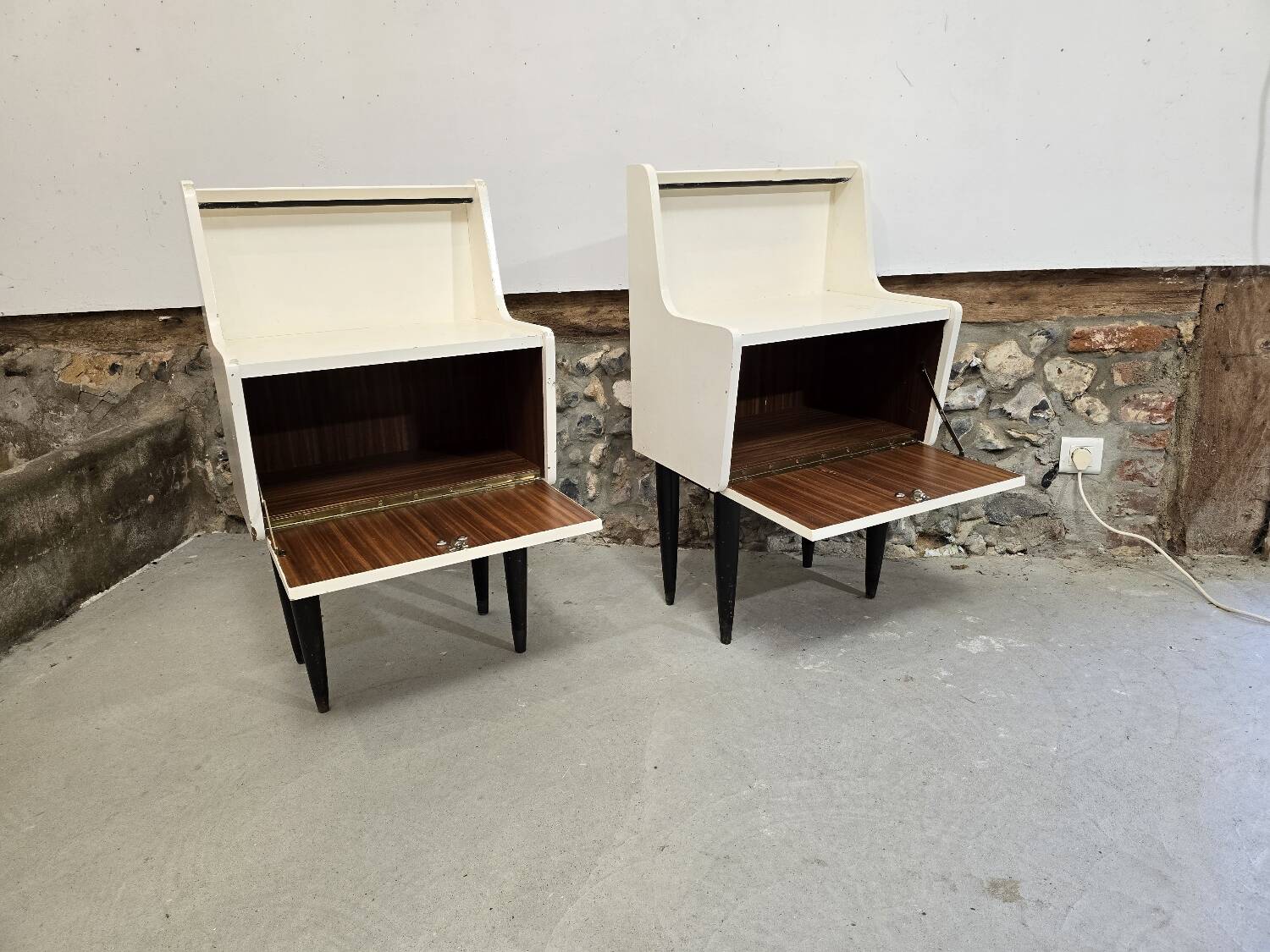 Pair of bedside tables