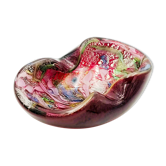 Vintage Murano Glass Bowl by Dino Martens for Aureliano Toso, 1950s