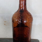 Bouteille à anse verre ambré