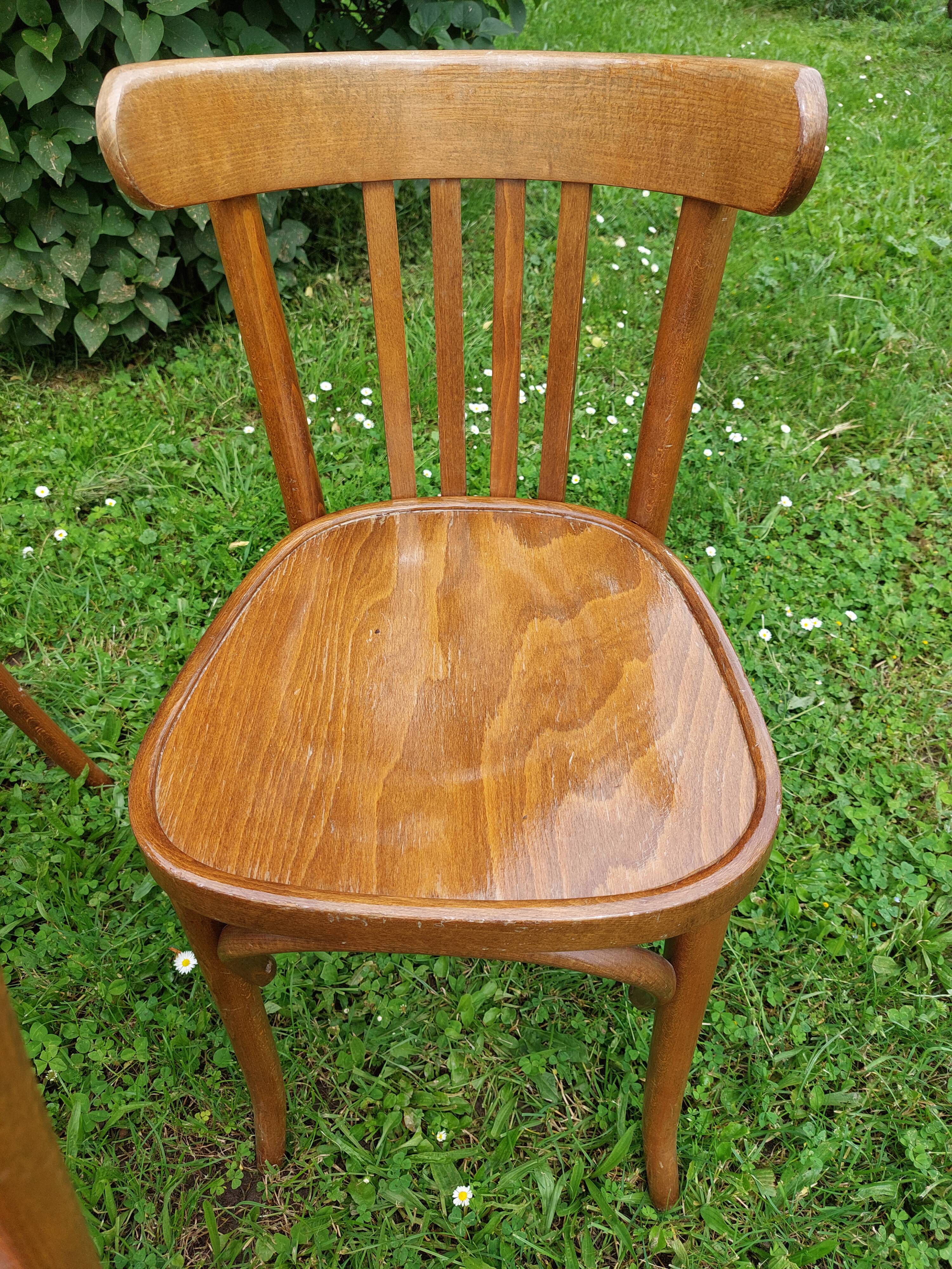 10 Baumann style bistro chairs