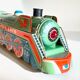 Metal toy vintage locomotive