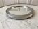 Plateau miroir rond argenté années 50