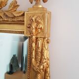 Gilded mirror Louis XVI style 175X93