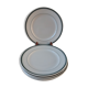 Set of 5 small flat plates Moulin des Loups years 50-60