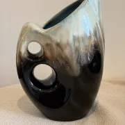 Mid-Century Modern "Forme Libre" Ceramic Pitcher Vase — 1960s