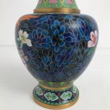 Ceramic vase with vintage pattern