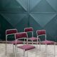 Chrome chairs