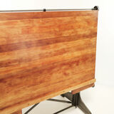 Oak draughtsmans desk  an en masons & son ltd "practical" large draughtsman's table/drawing board th