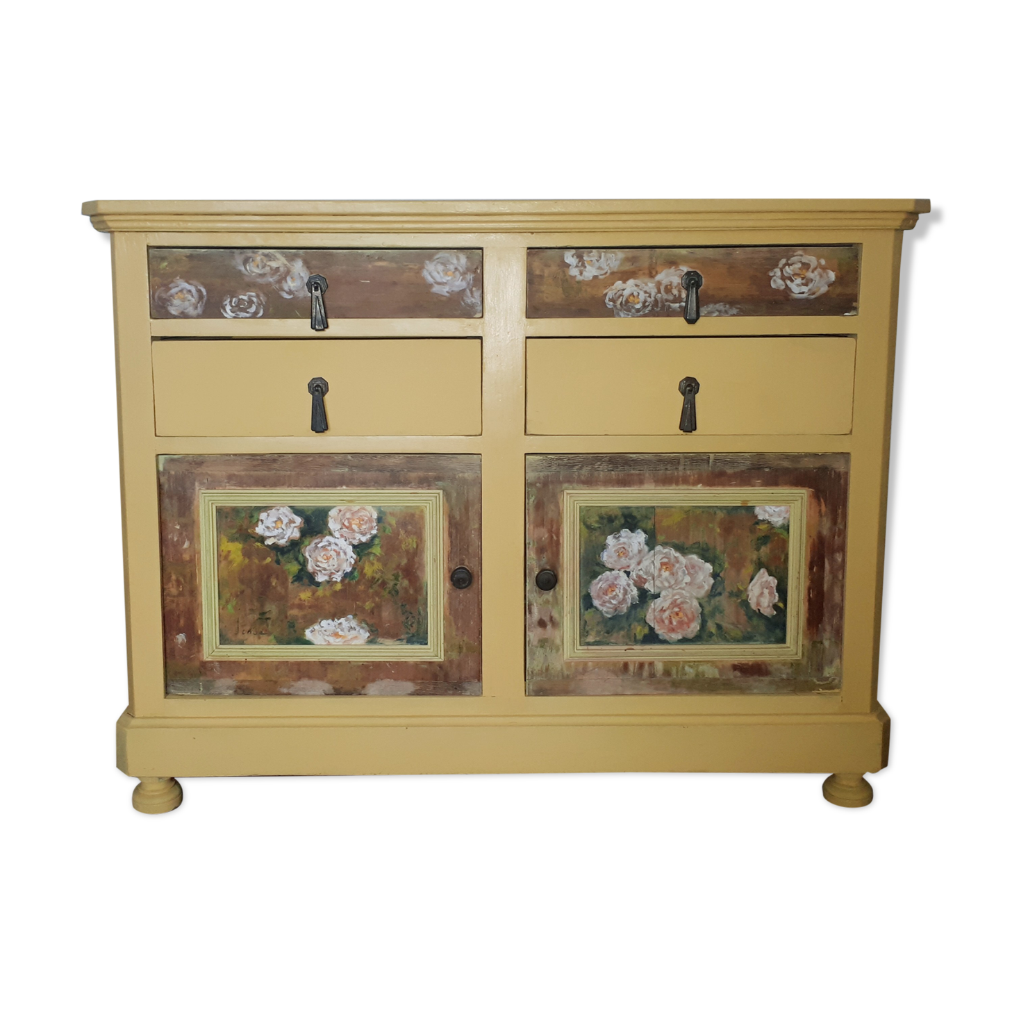 Yellow flower buffet