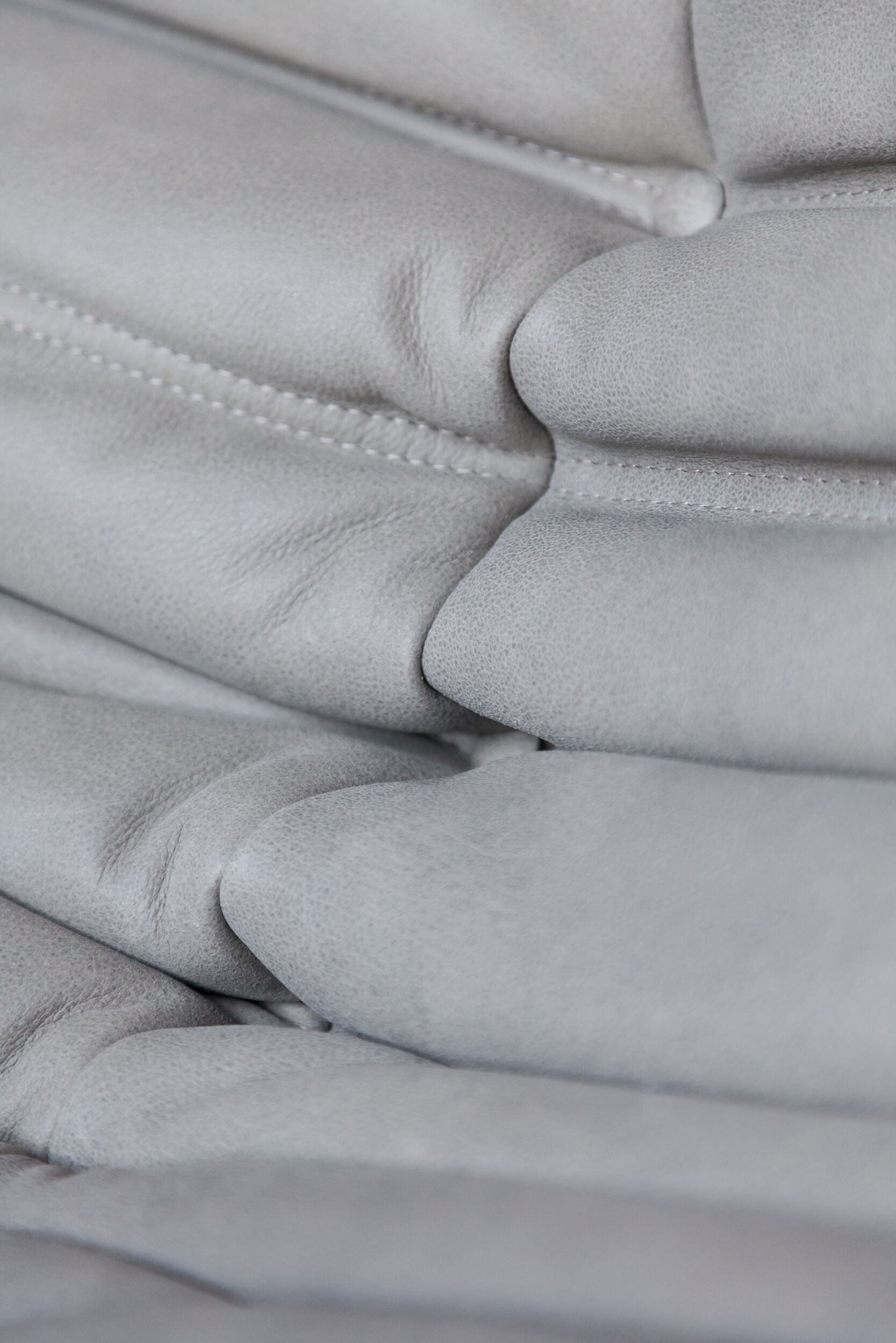 Sofa 3 places leather designed by Michel Ducaroy 1973