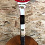 Ancienne raquette tennis courts professionnel bois