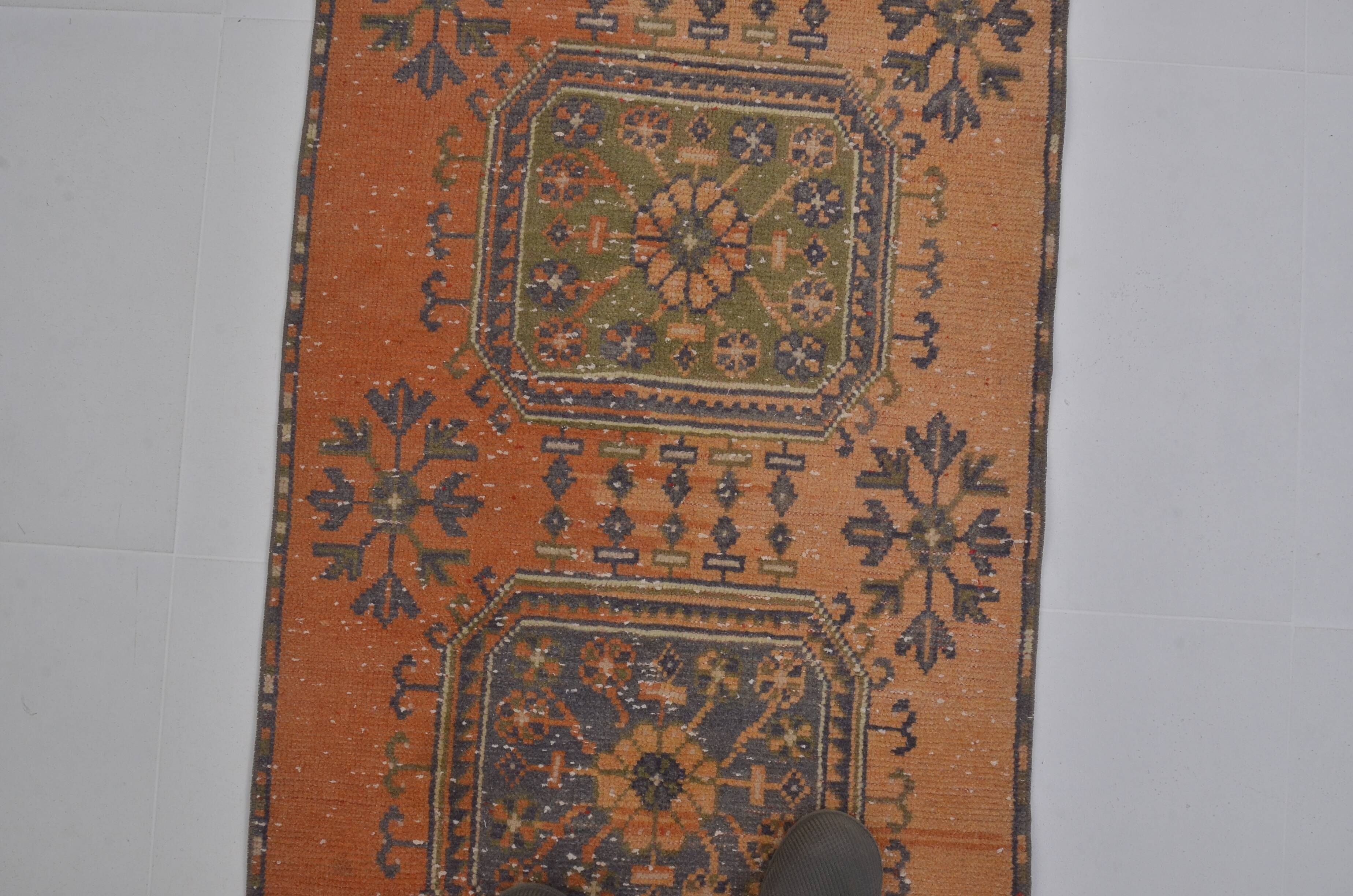 Oushak Anatolian Kurdish Runner sku 1820