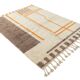Modern brown Berber rug