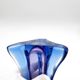 Large Sommerso Vase Murano Violet Blue 34cm