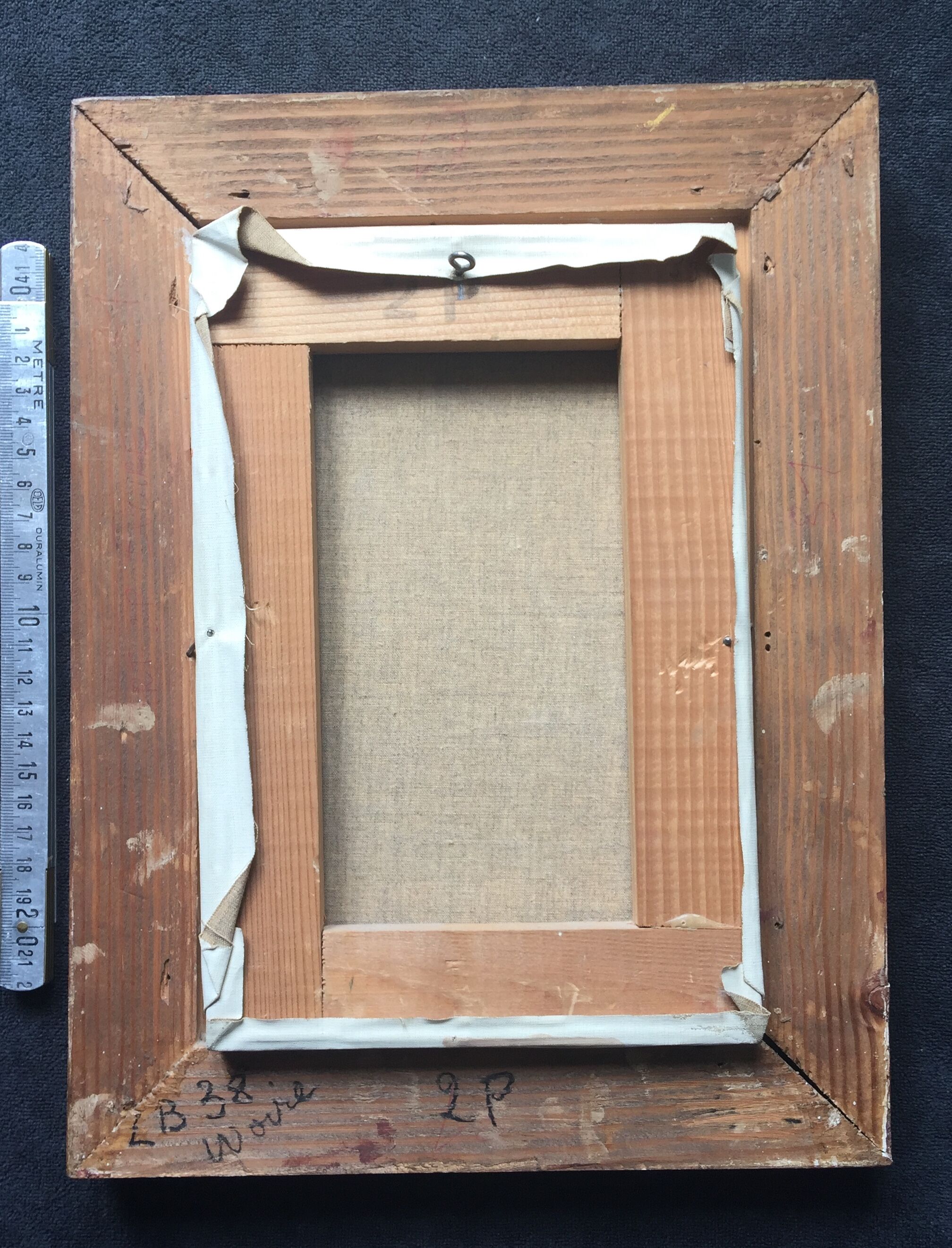 Original oil on still life canvas "La Tasse Fond Rose"