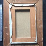 Original oil on still life canvas "La Tasse Fond Rose"