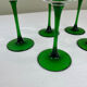 6 verres à pied vert Luminarc 
