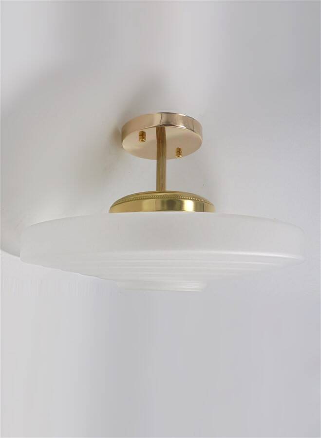 Art deco style ceiling light