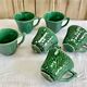 6 cups and coffee cups slurry Gien 1860/1871