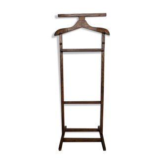 Vintage night valet 110 cm brown wood