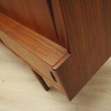Teak highboard, Danish design, 1970s, production: Denmark