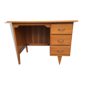 bureau vintage en chêne