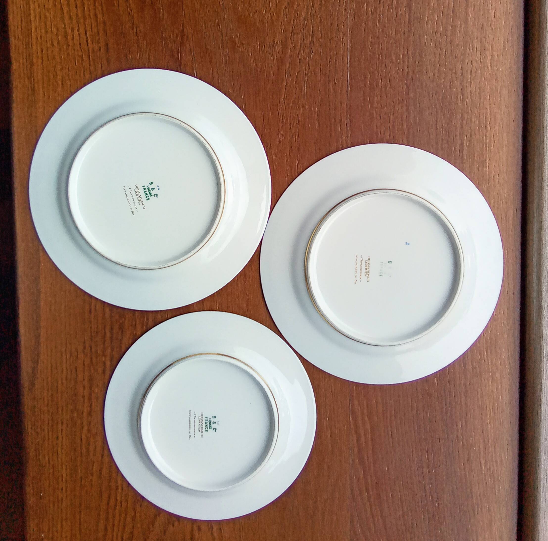 Set of Bokassa plates