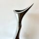 Xxl “twisted” vase / cast aluminum – 1980s
