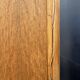 Parisian Art Deco wardrobe in raw oak, renovated.