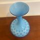Vase en opaline florentine turquoise