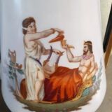 Paire de dessus de cheminée