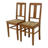 Paire de chaises vintage 1950's