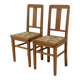 Pair of vintage 1950s chairs