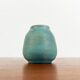 Mid-century German minimalist studio pottery vase by Lu and Gerd Grove, 1964.