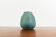 Mid-century German minimalist studio pottery vase by Lu and Gerd Grove, 1964.