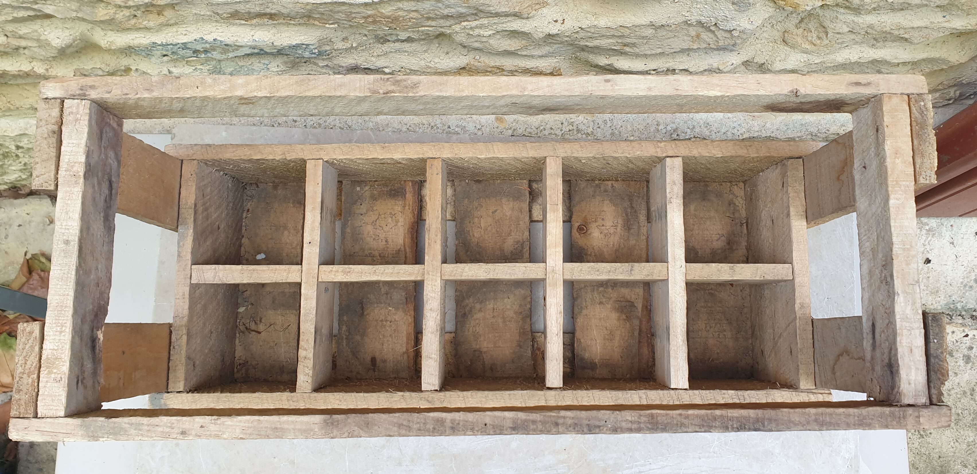 Vintage bottle locker