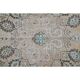 1970s Vintage Persian Handmade Wool Cotton Light Brown Area Rug 276x356