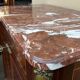 Lady secretary in mahogany Louis XVI style