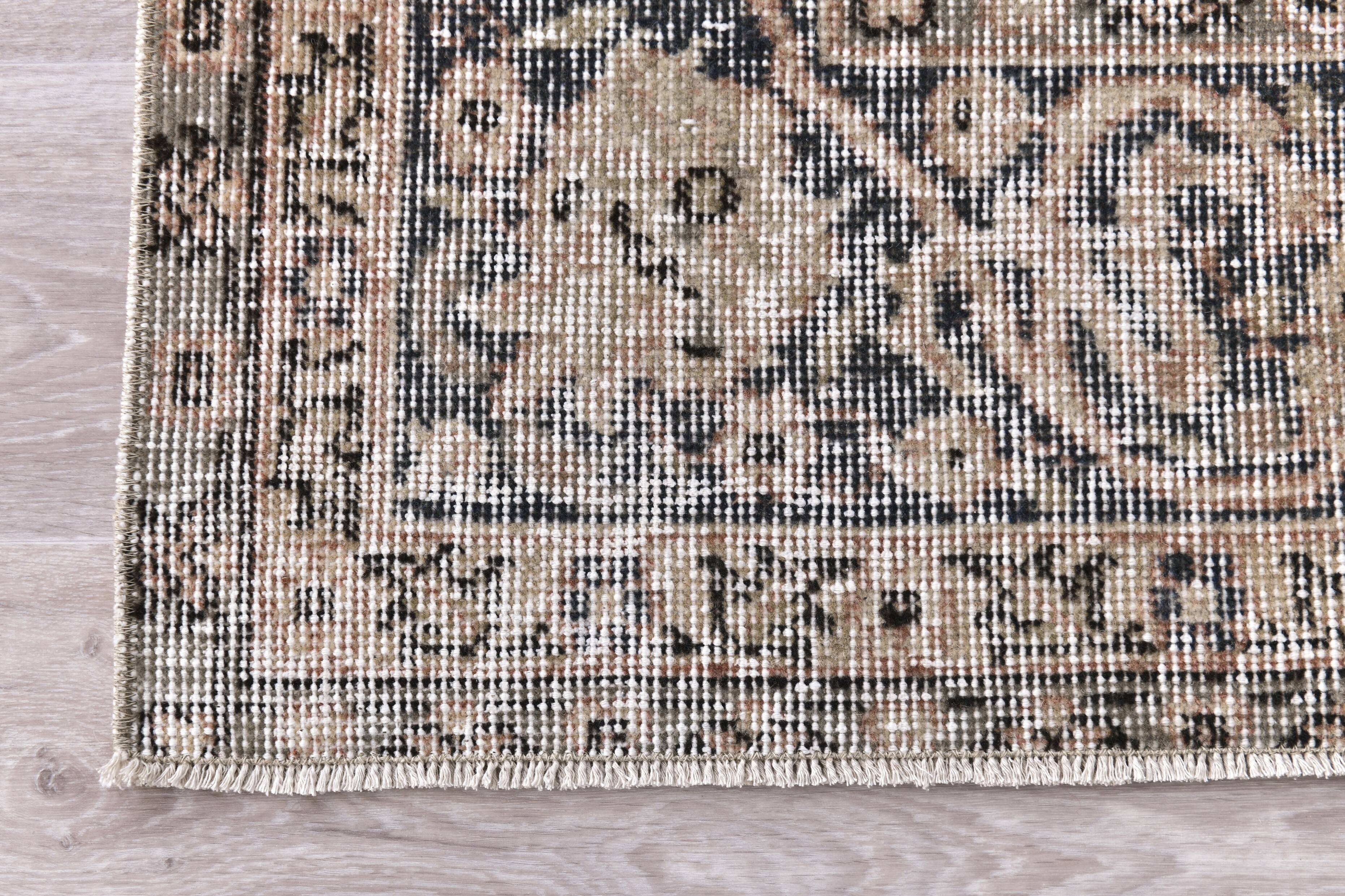 57s Red & Navy Blue Persian Rug 205x307Cm