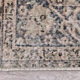 57s Red & Navy Blue Persian Rug 205x307Cm