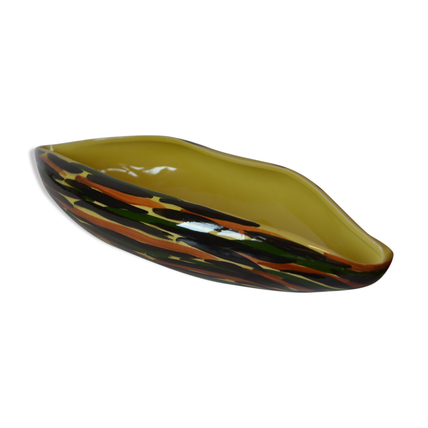 Cut fruit canoe Saint Clement years 50/60